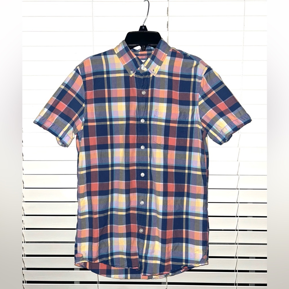 Plaid American Eagle Button Down